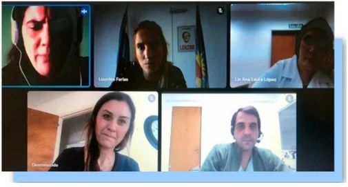 Reunión Kinesiología Comunitaria 23/7/21